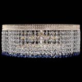 Люстра Флоренция капель оптикон синяя в Подольске