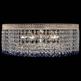 Люстра Флоренция капель оптикон синяя в Подольске