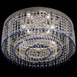 Люстра Флоренция капель оптикон синяя в Подольске