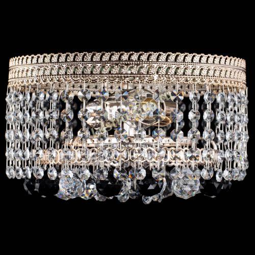 Люстра Флоренция шар №2 черная в Подольске Гусь Хрустальный