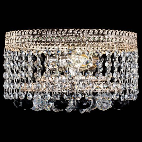 Люстра Флоренция шар №2 черная в Подольске Гусь Хрустальный