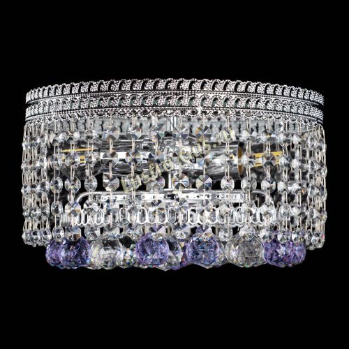 Люстра Флоренция шар №2 фиолетовая в Подольске Люстра Флоренция шар №2 фиолетовая в Подольске