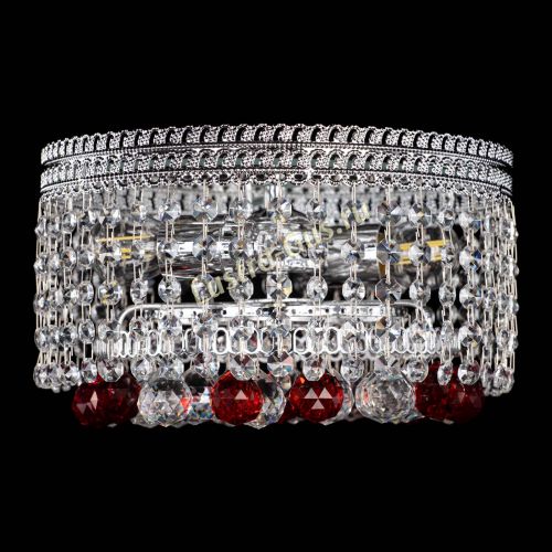 Люстра Флоренция шар №2 красная в Подольске Люстра Флоренция шар №2 красная в Подольске