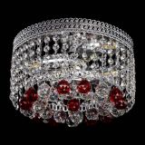 Люстра Флоренция шар №2 красная в Подольске Люстра Флоренция шар №2 красная в Подольске