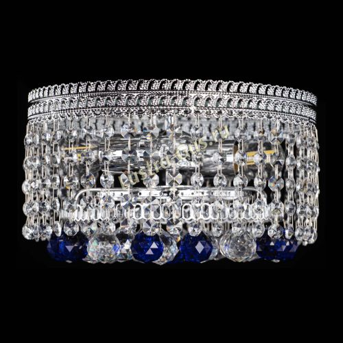 Люстра Флоренция шар №2 синяя в Подольске Люстра Флоренция шар №2 синяя в Подольске