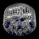 Люстра Флоренция шар №2 синяя в Подольске Люстра Флоренция шар №2 синяя в Подольске