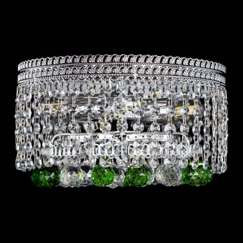 Люстра Флоренция шар №2 зеленая в Подольске Люстра Флоренция шар №2 зеленая в Подольске