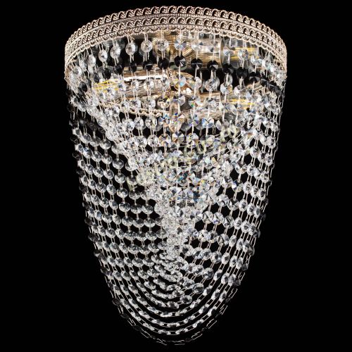 Люстра Флоренция Водоворот черная в Подольске Гусь Хрустальный