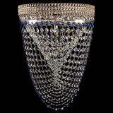 Люстра Флоренция Водоворот синяя в Подольске