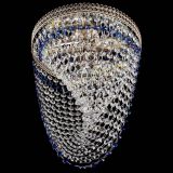 Люстра Флоренция Водоворот синяя в Подольске