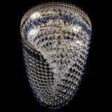 Люстра Флоренция Водоворот синяя в Подольске