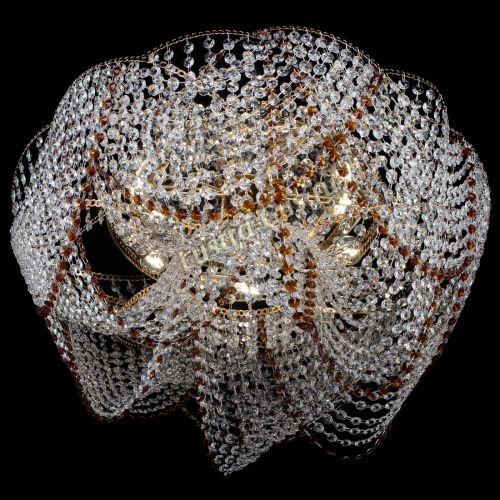 Люстра Галактика №4 чайная в Подольске Гусь Хрустальный