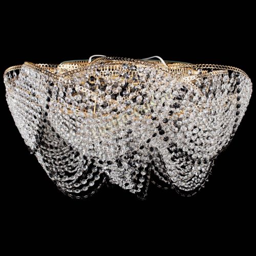 Люстра Галактика №4 черная в Подольске Гусь Хрустальный