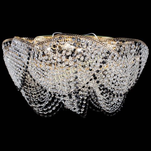 Люстра Галактика №4 черная в Подольске Гусь Хрустальный