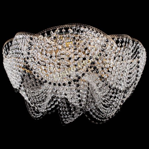 Люстра Галактика №4 черная в Подольске Гусь Хрустальный