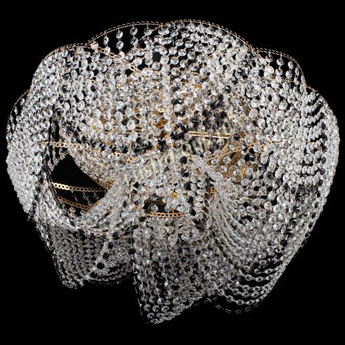 Люстра Галактика №4 черная в Подольске Гусь Хрустальный