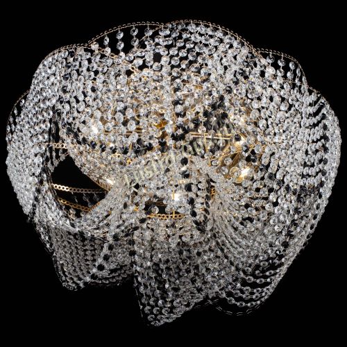 Люстра Галактика №4 черная в Подольске Гусь Хрустальный