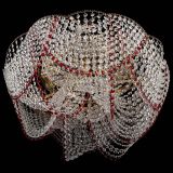 Люстра Галактика №4 красная в Подольске