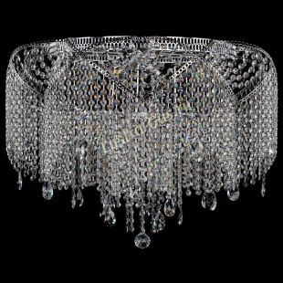 Потолочная люстра хрустальная Галактика №6 журавлики