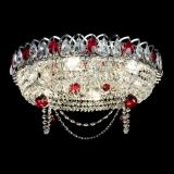 Люстра Глория №1 красная в Подольске