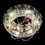 Люстра Глория №1 красная в Подольске