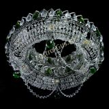 Люстра Глория №1 зеленая в Подольске