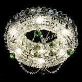 Люстра Глория №1 зеленая в Подольске