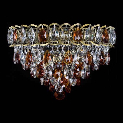 Люстра Грация №1 под бронзу чайная в Подольске Гусь Хрустальный