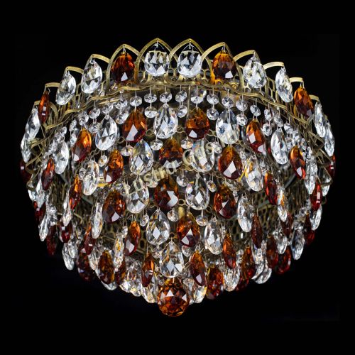 Люстра Грация №1 под бронзу чайная в Подольске Гусь Хрустальный