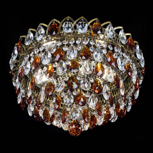 Люстра Грация №1 под бронзу чайная в Подольске Гусь Хрустальный