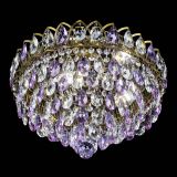 Люстра Грация №1 под бронзу фиолетовая в Подольске