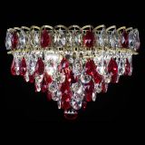 Люстра Грация №1 под бронзу красная в Подольске Люстра Грация №1 под бронзу красная в Подольске