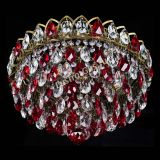 Люстра Грация №1 под бронзу красная в Подольске Люстра Грация №1 под бронзу красная в Подольске