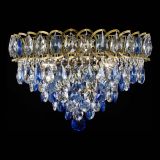 Люстра Грация №1 под бронзу синяя в Подольске