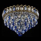 Люстра Грация №1 под бронзу синяя в Подольске