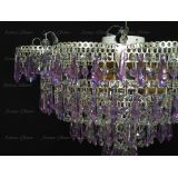 Люстра Ромашка Хризантема фиолетовая большой карашдаш в Подольске Люстра Ромашка Хризантема фиолетовая большой карашдаш в Подольске