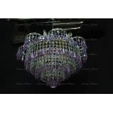 Люстра Ромашка Хризантема фиолетовая большой карашдаш в Подольске Люстра Ромашка Хризантема фиолетовая большой карашдаш в Подольске