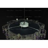 Люстра Ромашка Хризантема фиолетовая большой карашдаш в Подольске Люстра Ромашка Хризантема фиолетовая большой карашдаш в Подольске