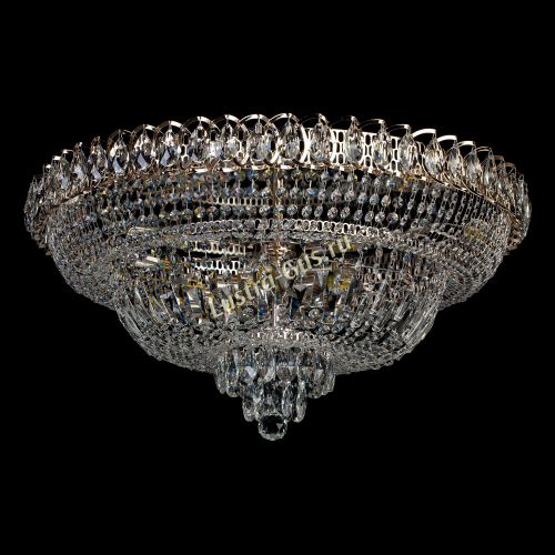Люстра Хрустальный Каскад №1  в Подольске Гусь Хрустальный