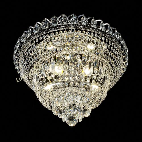 Люстра Хрустальный Каскад №1  в Подольске Гусь Хрустальный