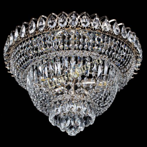 Люстра Хрустальный Каскад №1  в Подольске Гусь Хрустальный