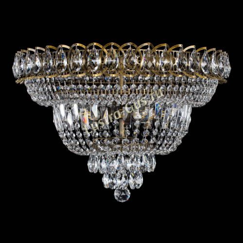 Люстра Хрустальный Каскад №1 под бронзу в Подольске Гусь Хрустальный