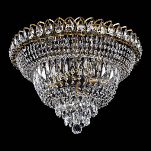 Люстра Хрустальный Каскад №1 под бронзу в Подольске Гусь Хрустальный