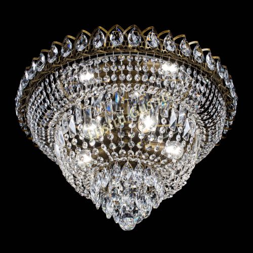 Люстра Хрустальный Каскад №1 под бронзу в Подольске Гусь Хрустальный