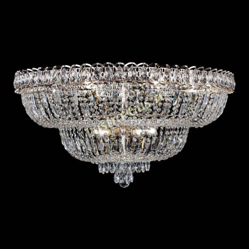 Люстра Хрустальный Каскад №15 с пластинками в Подольске Гусь Хрустальный