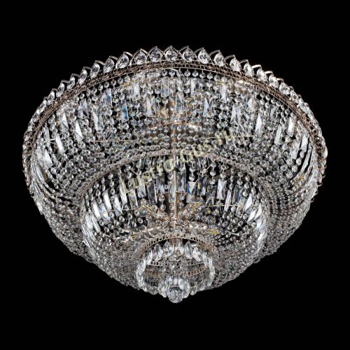 Люстра Хрустальный Каскад №15 с пластинками в Подольске Гусь Хрустальный