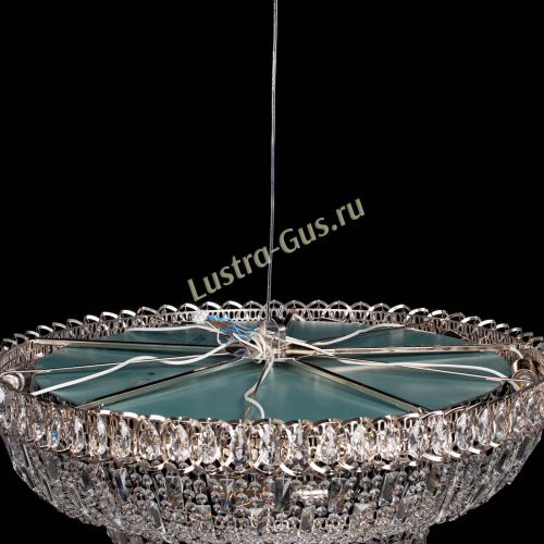Люстра Хрустальный Каскад №15 с пластинками в Подольске Гусь Хрустальный