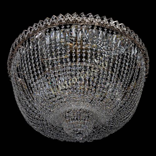 Люстра Хрустальный Каскад №2 - 15 ламп в Подольске Гусь Хрустальный