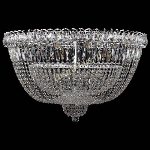 Люстра Хрустальный Каскад №2 - 15 ламп в Подольске Гусь Хрустальный