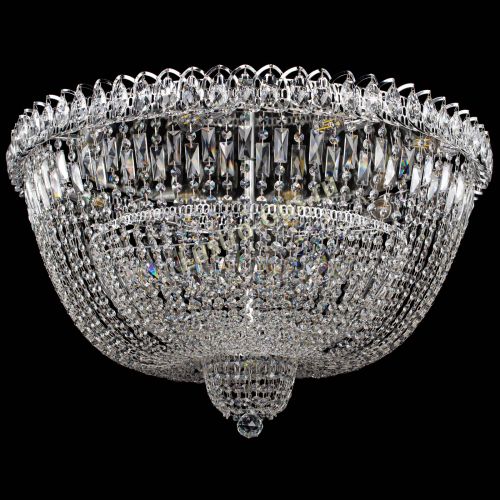 Люстра Хрустальный Каскад №2 - 15 ламп в Подольске Гусь Хрустальный